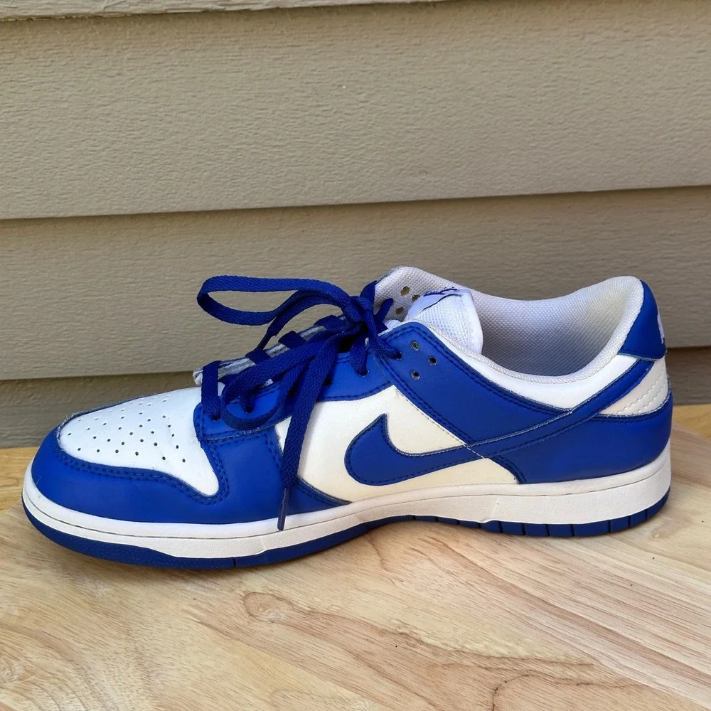 Nike Dunk Low Kentucky Varsity Royal Blue White CU1726-100 Mens 11